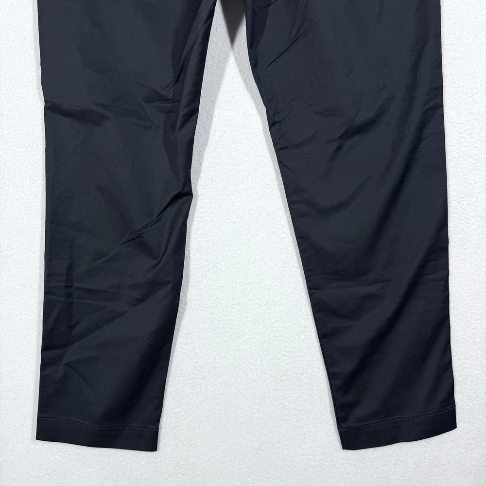 Banana Republic Pants Men 28x28 Slim Core Temp Chino Black Stretch Quick Dry NWT